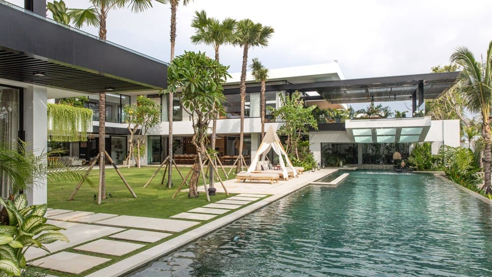 Villa Norbu, a garden wedding venue in Canggu, Indonesia