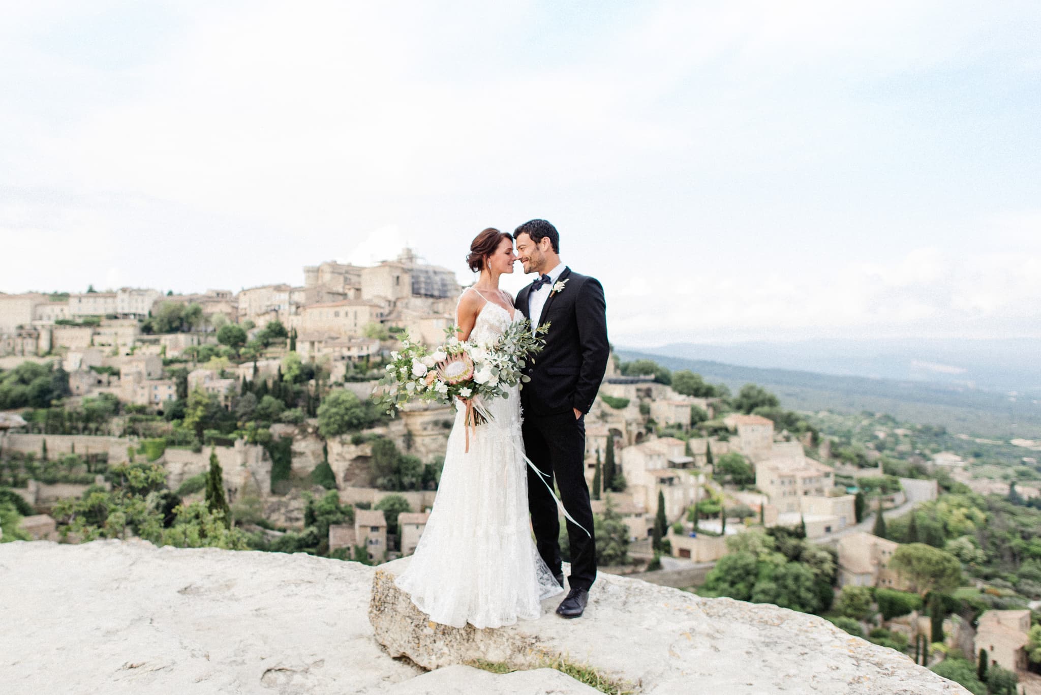 La Bastide de Gordes — valley wedding venue in Provence, France · photo 3 of 16