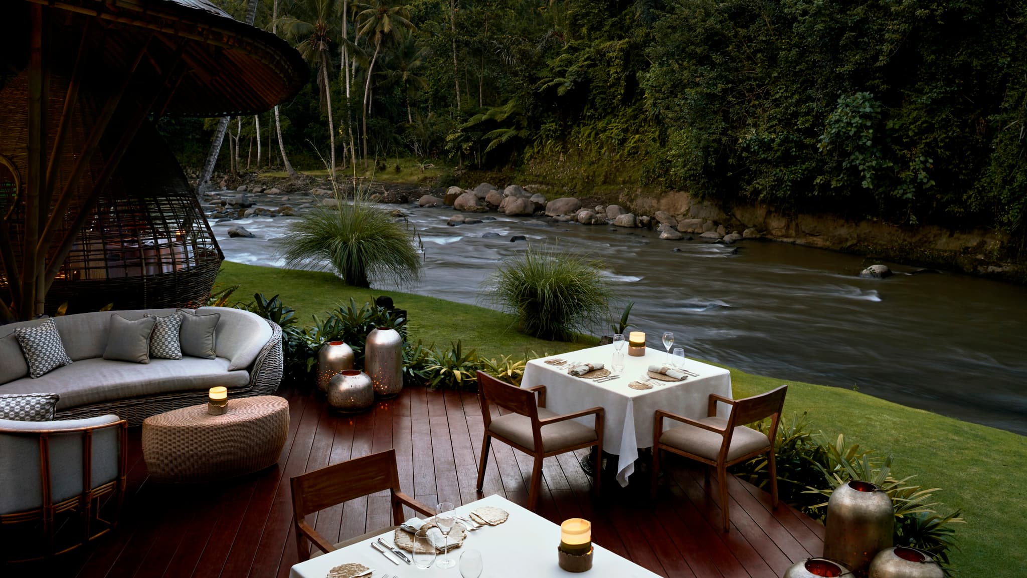 Mandapa, a Ritz-Carlton Reserve — riverside wedding venue in Ubud, Indonesia · photo 9 of 12