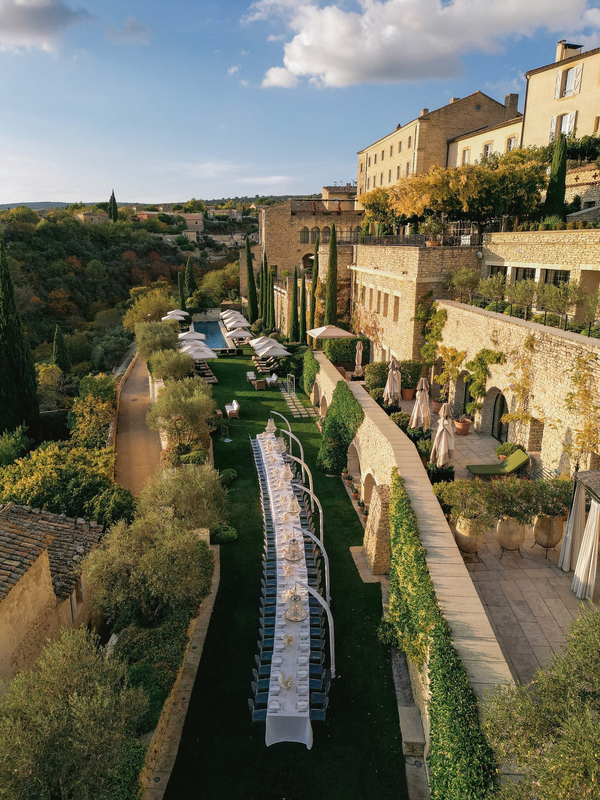 La Bastide de Gordes — valley wedding venue in Provence, France · photo 2 of 16