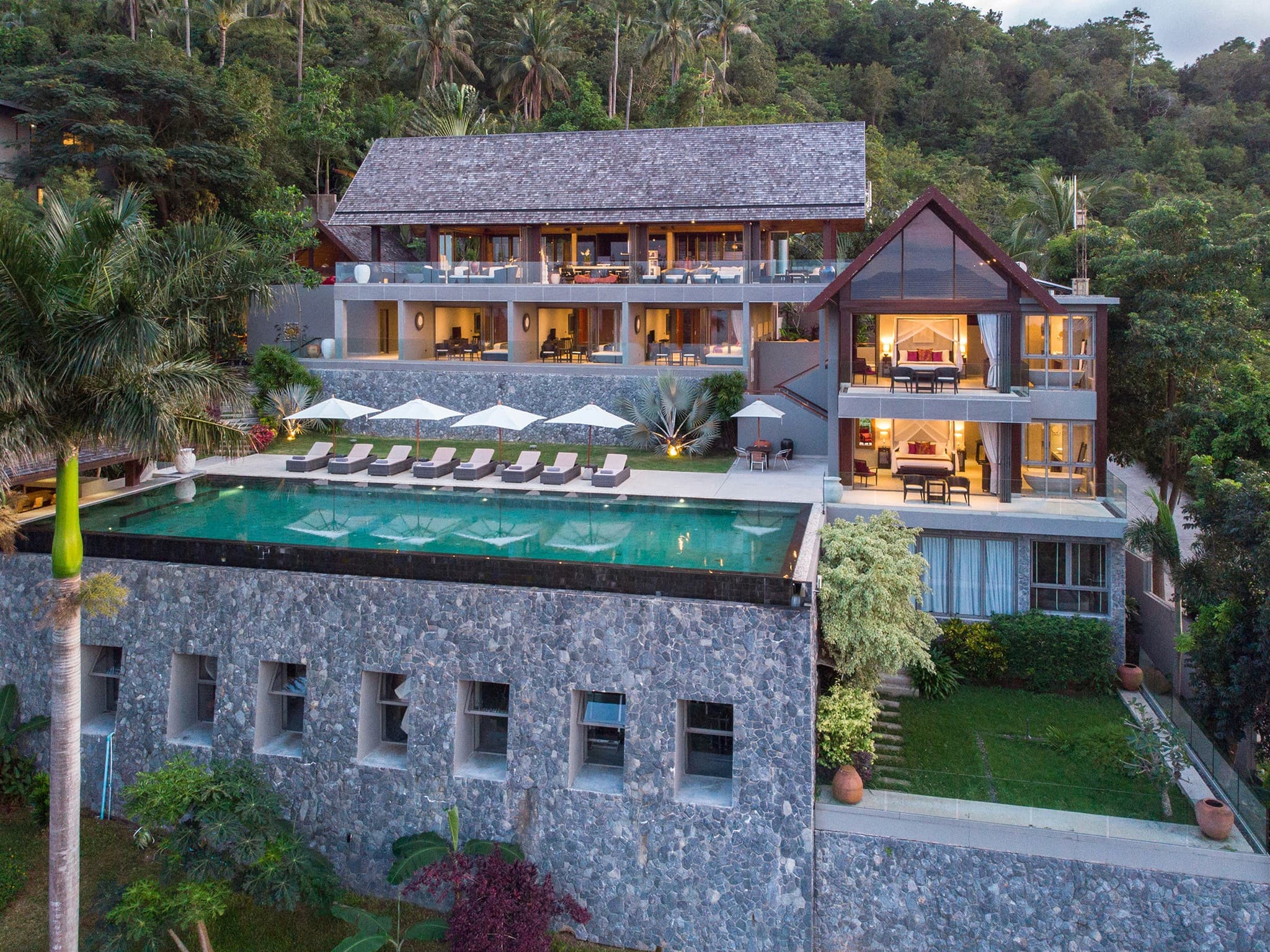 Suralai — cliff front wedding venue in Bophut Hills, Thailand · photo 7 of 8
