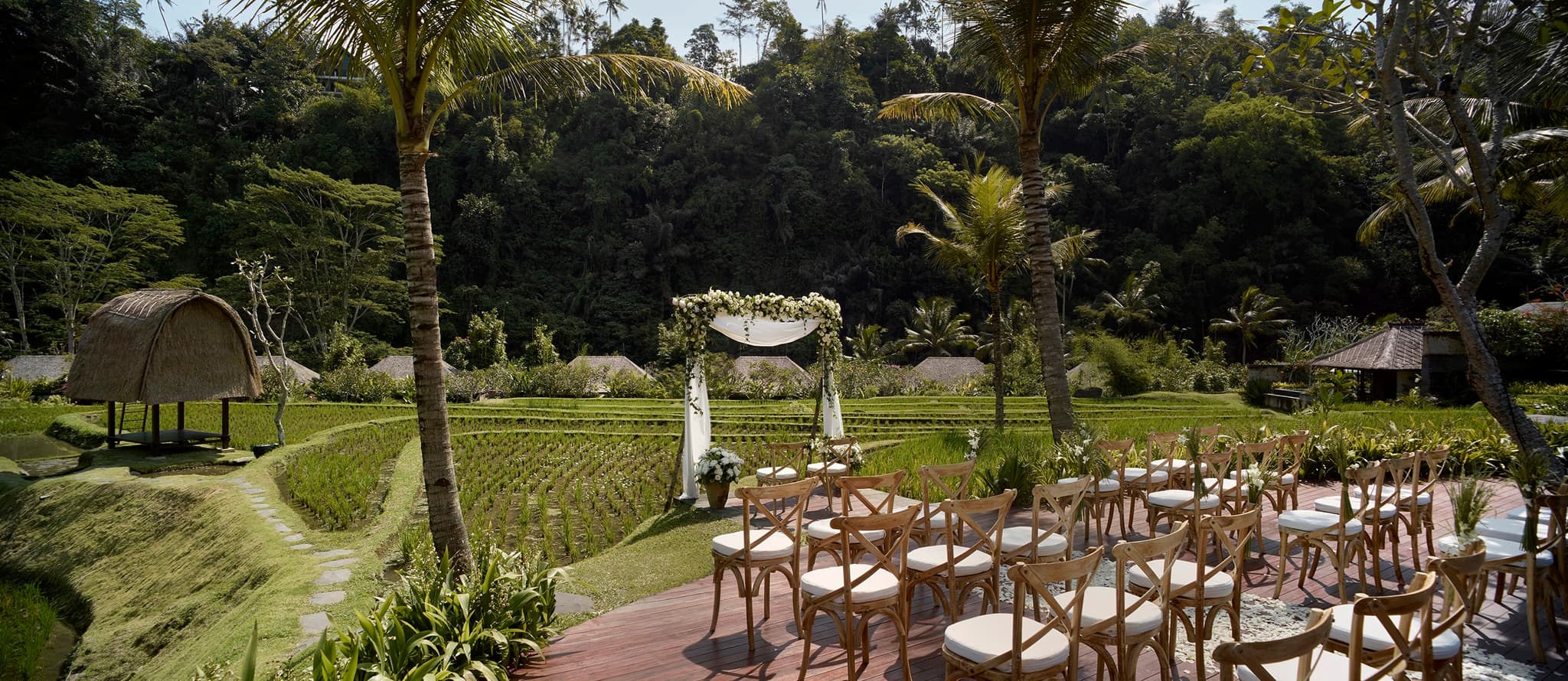 Mandapa, a Ritz-Carlton Reserve — riverside wedding venue in Ubud, Indonesia · photo 8 of 12