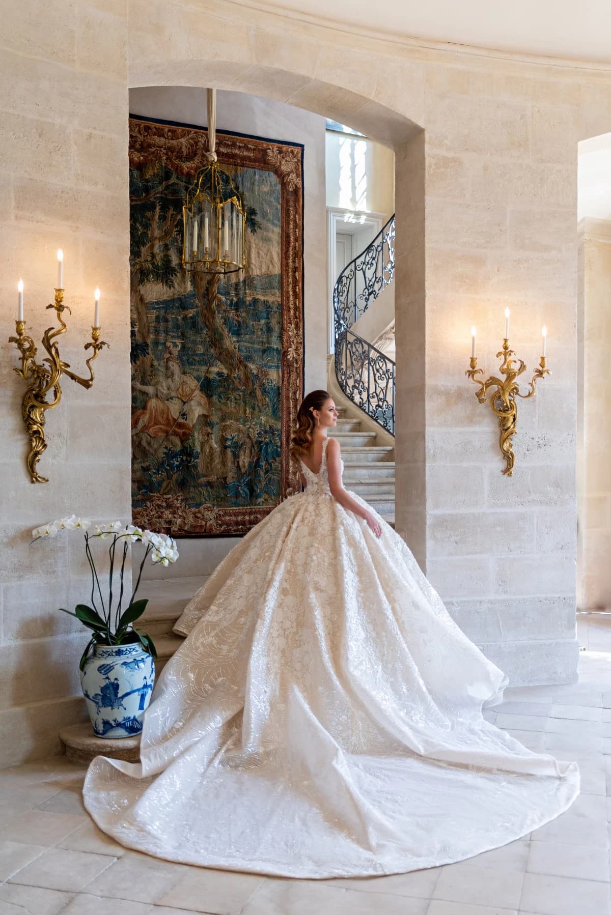 Chateau de Villette — historical landmark wedding venue in Paris, France · photo 12 of 16