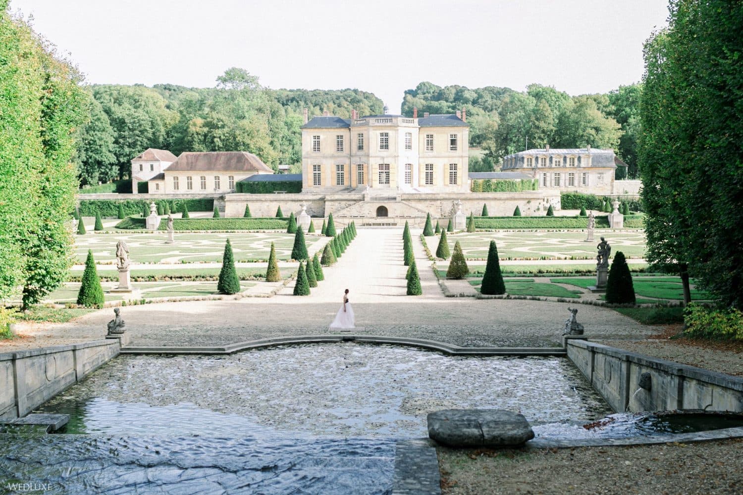 Chateau de Villette — historical landmark wedding venue in Paris, France · photo 11 of 16