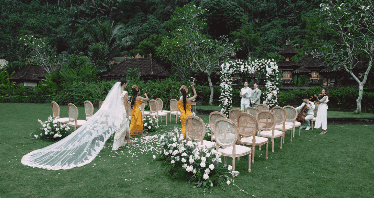 Mandapa, a Ritz-Carlton Reserve — riverside wedding venue in Ubud, Indonesia · photo 7 of 12