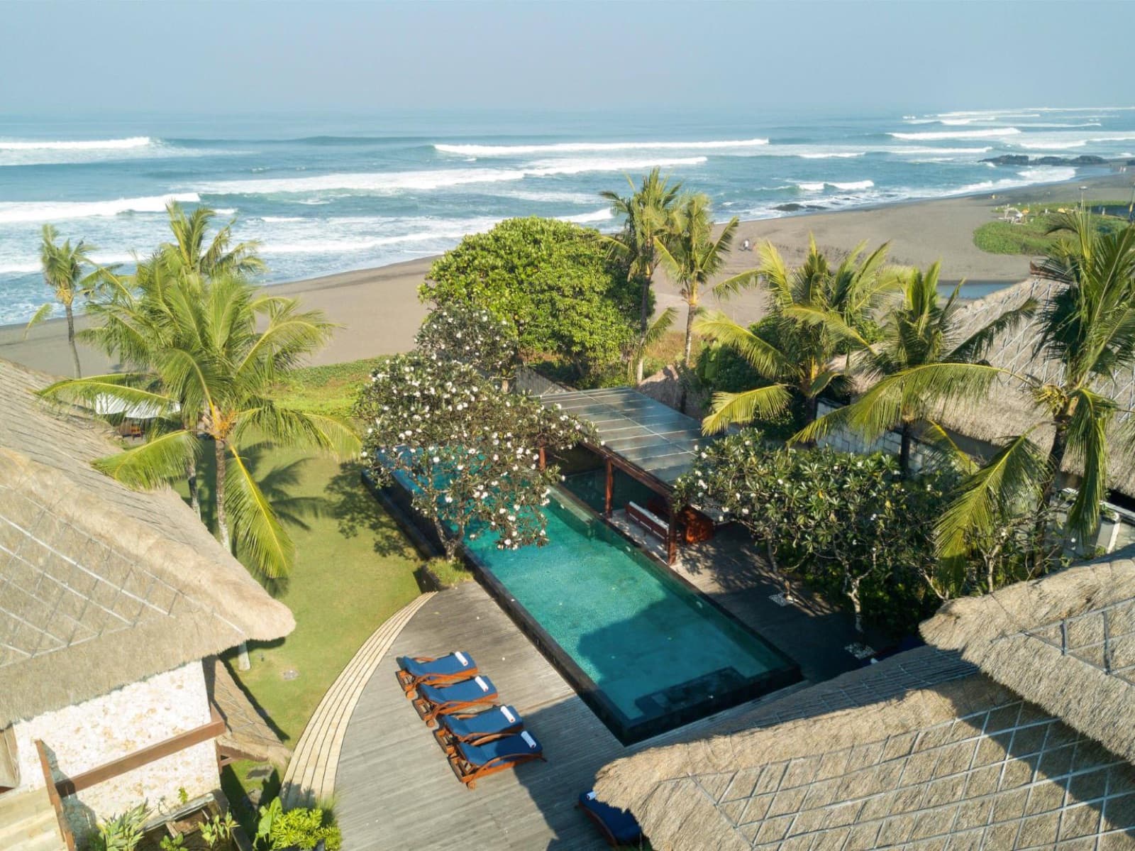 Sound of the Sea Villa, a beachfront wedding venue in Canggu, Indonesia