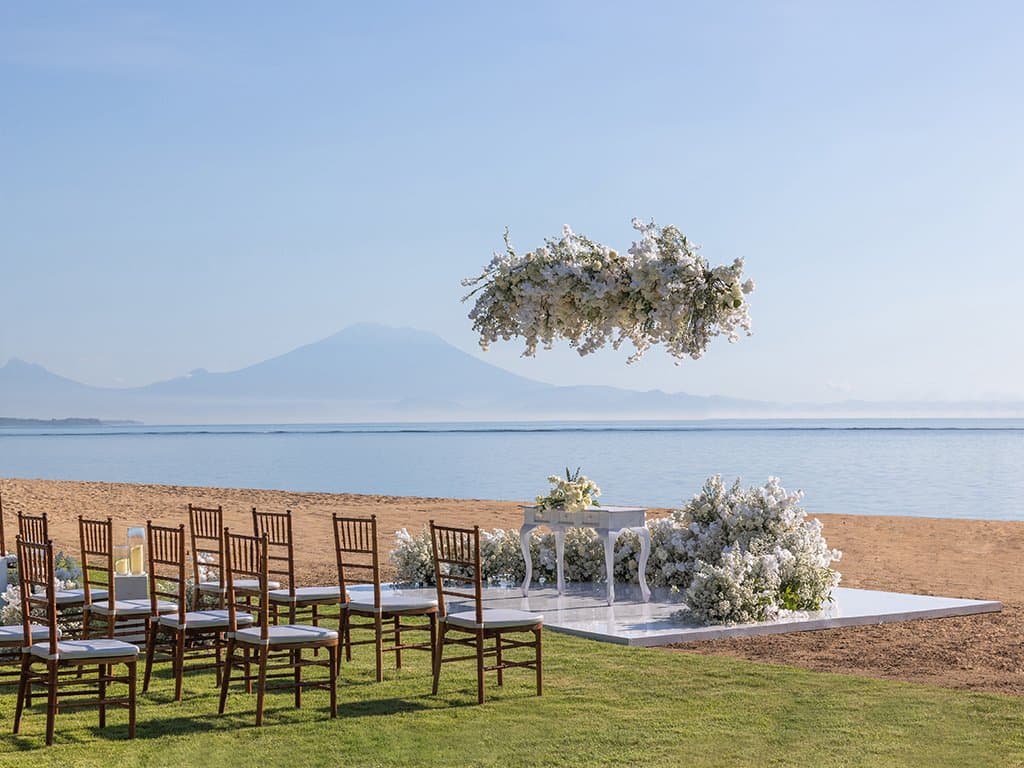 The Royal Santrian, a beach front wedding venue in Nusa Dua, Indonesia