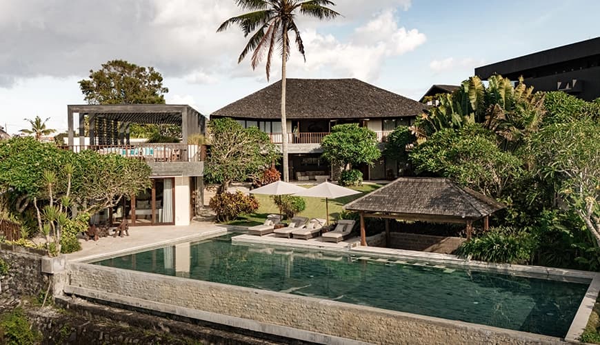 Villa Omekai, a beachfront wedding venue in Cemagi, Indonesia