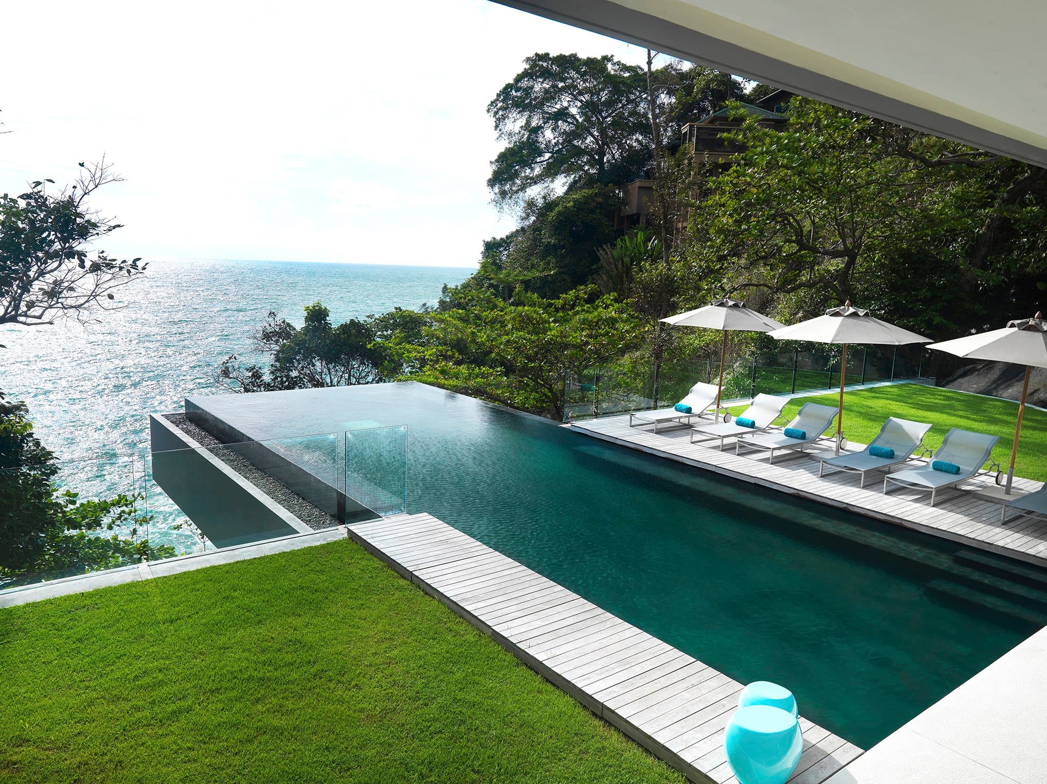 Amanzi Kamala, a cliff front wedding venue in Kamala, Thailand