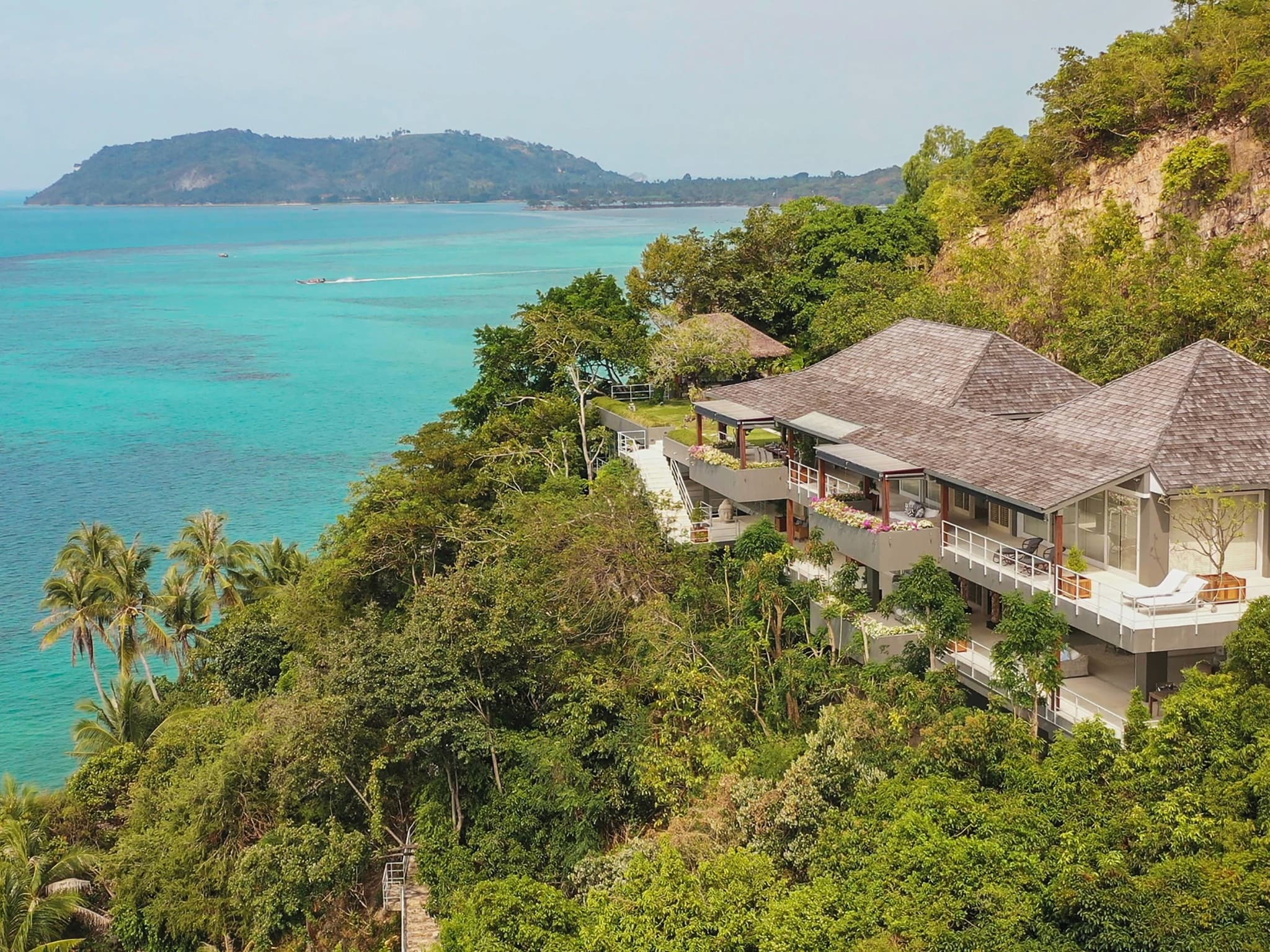 Element of 8, a cliff front wedding venue in Laem Sor, Thailand